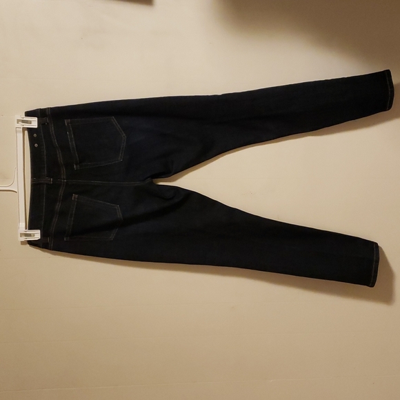 Cabi High Straight Dark Denim Jeans - Picture 3 of 6